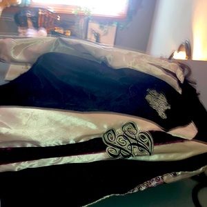 Apple bottom jacket reversible y2k